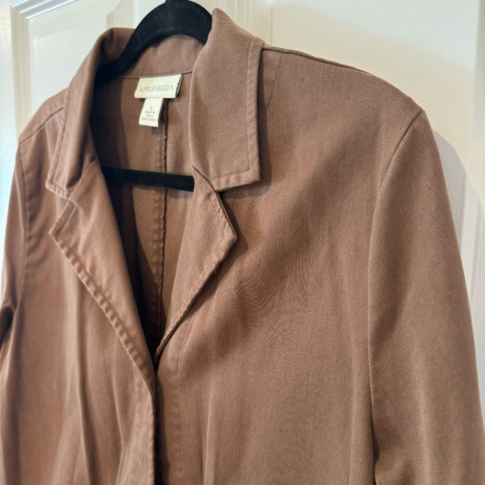 Appleseed's Brown Utility Structured Jacket - Siz… - image 3